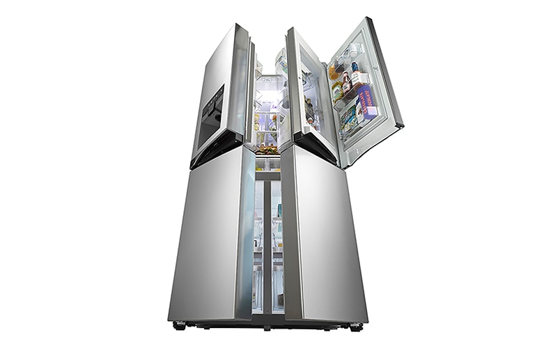LG 906L Door-in-Door® French Door Fridge with Ice & Water Dispenser, GF-5D906SL